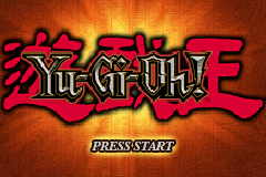 Game Boy Advance Video - Yu-Gi-Oh! - Yugi vs. Joey Title Screen